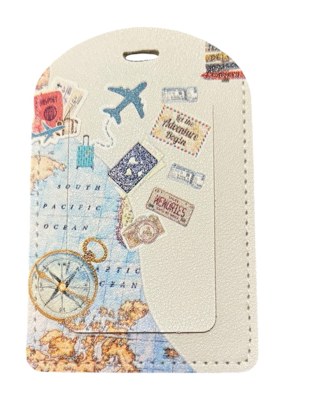 2 Piece Set NWT - Passport Holder & Luggage Tag - Picture 7 of 8